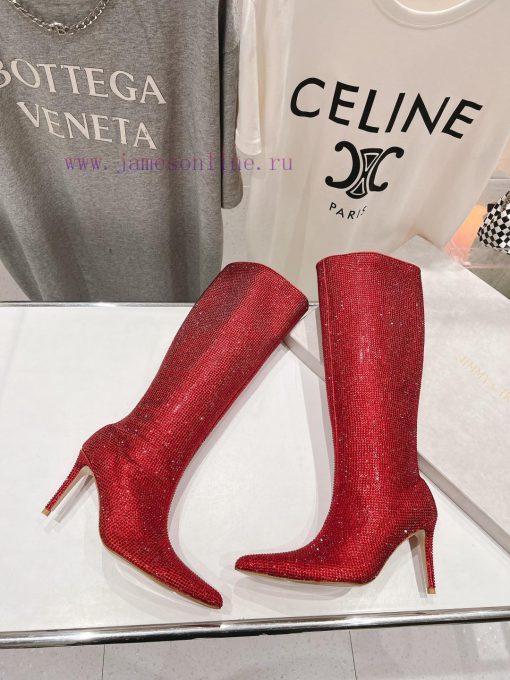 Purchasing grade JIMMY CHOO * | JC/Jimmy Zhou 2024 Autumn/Winter New Diamond Pointed High He2ws4rv67 - Image 5