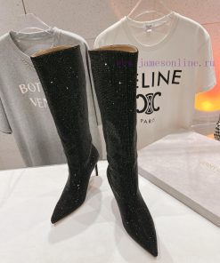 Purchasing grade JIMMY CHOO * | JC/Jimmy Zhou 2024 Autumn/Winter New Diamond Pointed High Hepolvz1t8