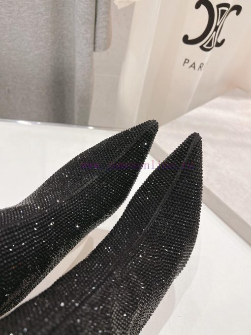 Purchasing grade JIMMY CHOO * | JC/Jimmy Zhou 2024 Autumn/Winter New Diamond Pointed High Hepolvz1t8 - Image 9