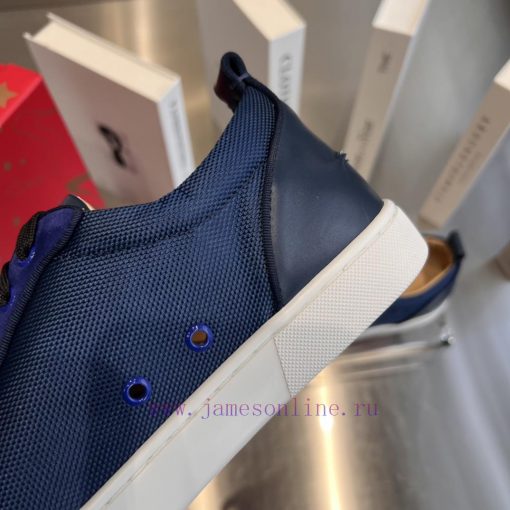 ╔ Low cut blue mesh color blocked version ╗️Top level customized version𝑪𝒉𝒓𝒊𝒔𝒕𝒊𝒂𝒏 𝑳𝒐𝒖𝒃𝒐𝒖𝒕𝒊𝒏Wz2g3v0ev - Image 7