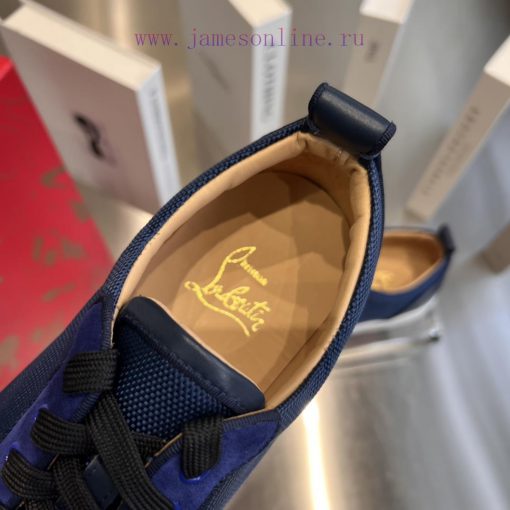 ╔ Low cut blue mesh color blocked version ╗️Top level customized version𝑪𝒉𝒓𝒊𝒔𝒕𝒊𝒂𝒏 𝑳𝒐𝒖𝒃𝒐𝒖𝒕𝒊𝒏Wz2g3v0ev - Image 8