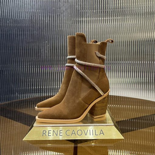 R ᴇɴᴇ C ᴀᴏᴠ ɪʟʟᴀ | 2024 snake shaped autumn and winter explosive elastic short boots, high h2lruqe3o - Image 3