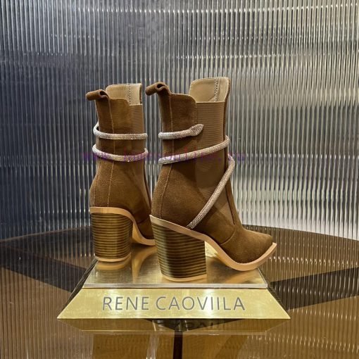 R ᴇɴᴇ C ᴀᴏᴠ ɪʟʟᴀ | 2024 snake shaped autumn and winter explosive elastic short boots, high h2lruqe3o - Image 4