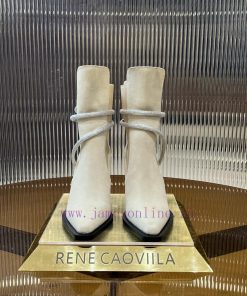 R ᴇɴᴇ C ᴀᴏᴠ ɪʟʟᴀ | 2024 snake shaped autumn and winter explosive elastic short boots, high h4hwtuqqy