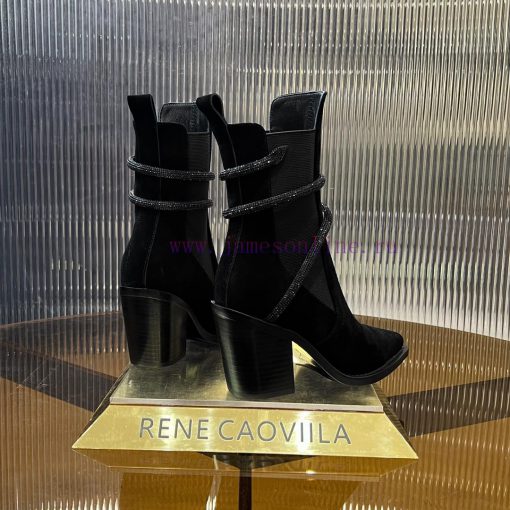 R ᴇɴᴇ C ᴀᴏᴠ ɪʟʟᴀ | 2024 snake shaped autumn and winter explosive elastic short boots, high hbu6teab8 - Image 4