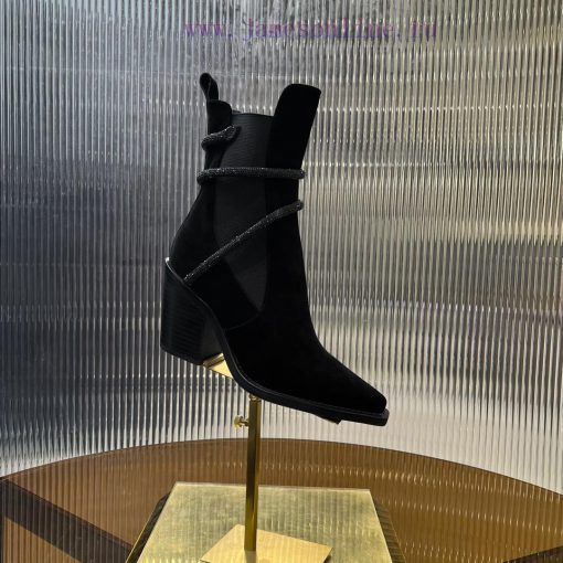 R ᴇɴᴇ C ᴀᴏᴠ ɪʟʟᴀ | 2024 snake shaped autumn and winter explosive elastic short boots, high hbu6teab8 - Image 8