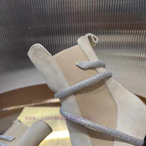 R ᴇɴᴇ C ᴀᴏᴠ ɪʟʟᴀ | 2024 snake shaped autumn and winter explosive elastic short boots, high h4hwtuqqy - Image 9