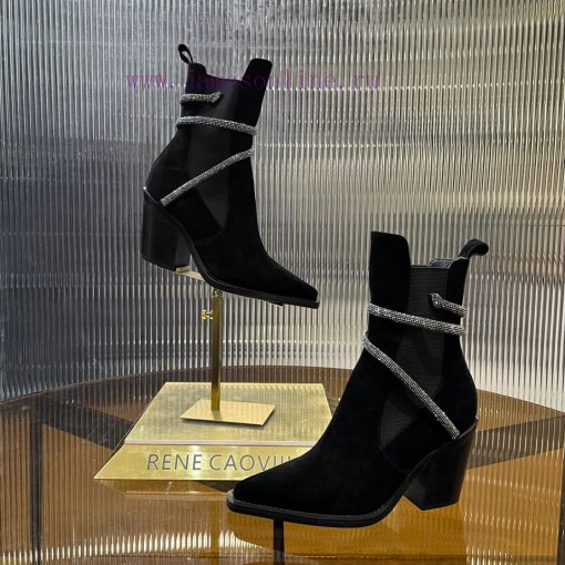 R ᴇɴᴇ C ᴀᴏᴠ ɪʟʟᴀ | 2024 snake shaped autumn and winter explosive elastic short boots, high hxzkxelbh - Image 6