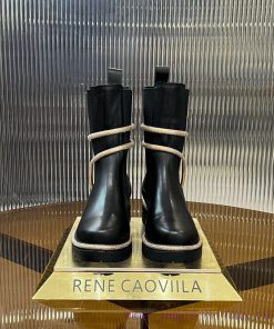 R ᴇɴᴇ C ᴀᴏᴠ ɪʟʟᴀ | 2024 snake shaped autumn and winter explosive elastic short boots, high htzyabhqz