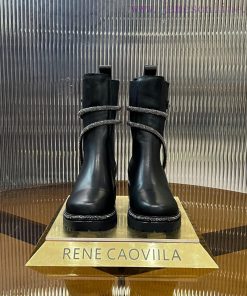 R ᴇɴᴇ C ᴀᴏᴠ ɪʟʟᴀ | 2024 snake shaped autumn and winter explosive elastic short boots, high hrut8tsx2