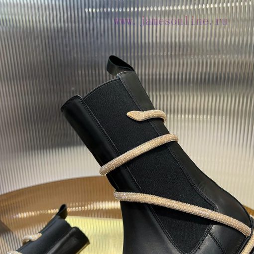 R ᴇɴᴇ C ᴀᴏᴠ ɪʟʟᴀ | 2024 snake shaped autumn and winter explosive elastic short boots, high htzyabhqz - Image 9
