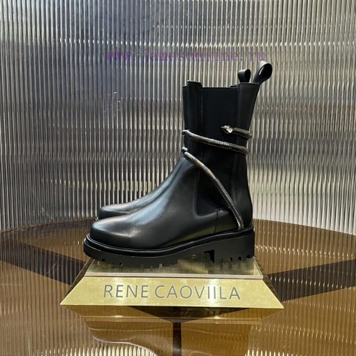R ᴇɴᴇ C ᴀᴏᴠ ɪʟʟᴀ | 2024 snake shaped autumn and winter explosive elastic short boots, high hrx5zsmvf - Image 3