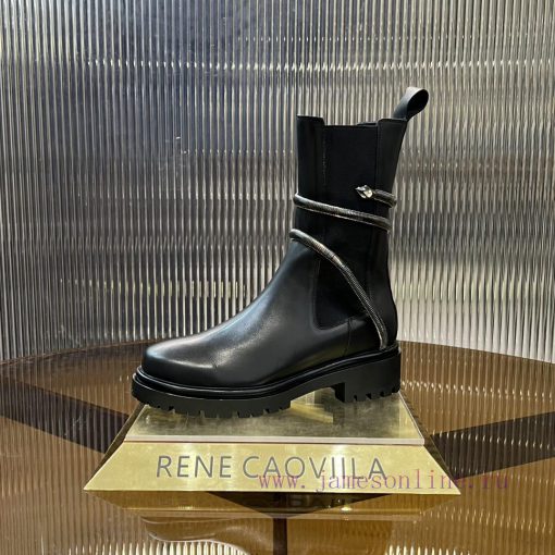 R ᴇɴᴇ C ᴀᴏᴠ ɪʟʟᴀ | 2024 snake shaped autumn and winter explosive elastic short boots, high hrx5zsmvf - Image 5