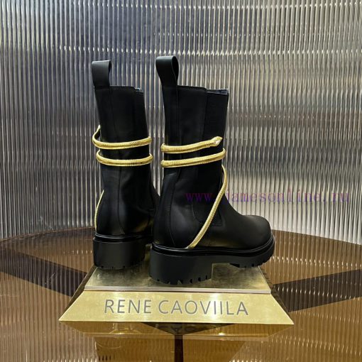 R ᴇɴᴇ C ᴀᴏᴠ ɪʟʟᴀ | 2024 snake shaped autumn and winter explosive elastic short boots, high hlxwepcjy - Image 4
