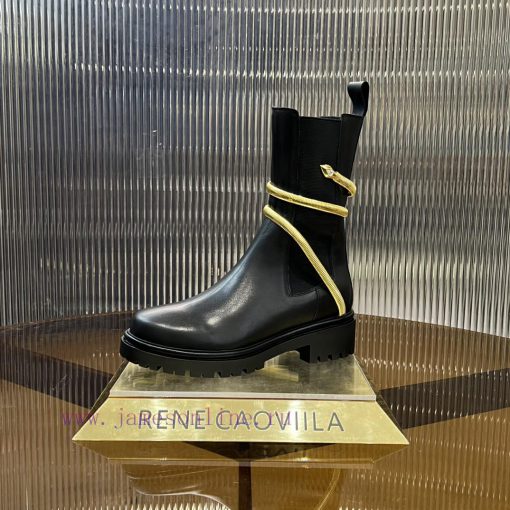 R ᴇɴᴇ C ᴀᴏᴠ ɪʟʟᴀ | 2024 snake shaped autumn and winter explosive elastic short boots, high hlxwepcjy - Image 5