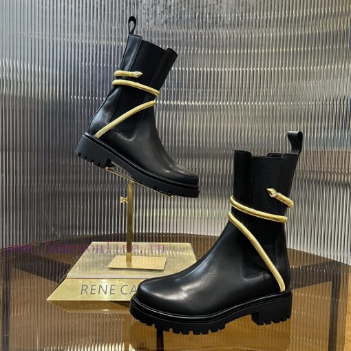 R ᴇɴᴇ C ᴀᴏᴠ ɪʟʟᴀ | 2024 snake shaped autumn and winter explosive elastic short boots, high hlxwepcjy - Image 6