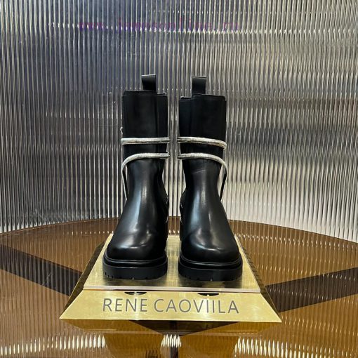 R ᴇɴᴇ C ᴀᴏᴠ ɪʟʟᴀ | 2024 snake shaped autumn and winter explosive elastic short boots, high h0dav9bk4 - Image 2