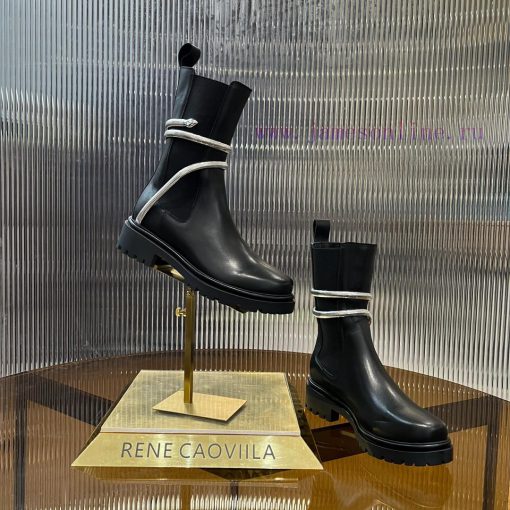 R ᴇɴᴇ C ᴀᴏᴠ ɪʟʟᴀ | 2024 snake shaped autumn and winter explosive elastic short boots, high h0dav9bk4 - Image 7
