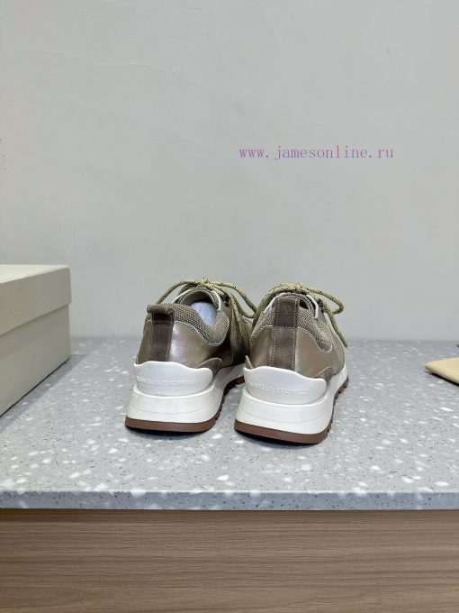 Brunello Cucinelli autumn and winter new couple style lace up series casual shoesBC is a weli18xyo6f - Image 7