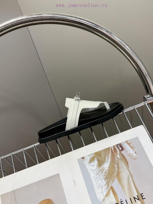 Male 10 Η ERMES Hermes Spring/Summer Classic Couple's Second Uncle Slippers Chypre Ugly Cute9hkg5h77 - Image 6