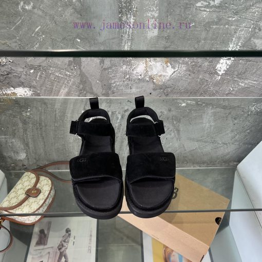 UGG Golden Star Sandals ️️ Flip over leather upper fabric lining with soft and delicate toucdpw3oj1g