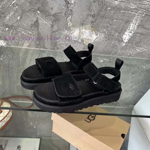 UGG Golden Star Sandals ️️ Flip over leather upper fabric lining with soft and delicate toucdpw3oj1g - Image 3