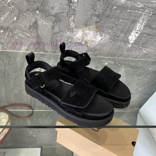 UGG Golden Star Sandals ️️ Flip over leather upper fabric lining with soft and delicate toucdpw3oj1g - Image 4