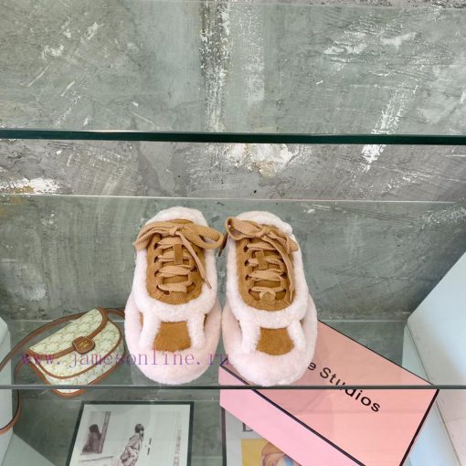 Acne Autumn/Winter ️ Autumn/Winter really needs a pair of cute fur shoes to become a fashion1v5ngnx6 - Image 2