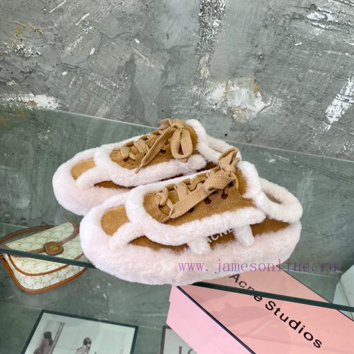Acne Autumn/Winter ️ Autumn/Winter really needs a pair of cute fur shoes to become a fashion1v5ngnx6 - Image 3