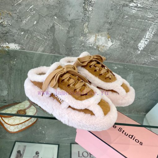 Acne Autumn/Winter ️ Autumn/Winter really needs a pair of cute fur shoes to become a fashion1v5ngnx6 - Image 4