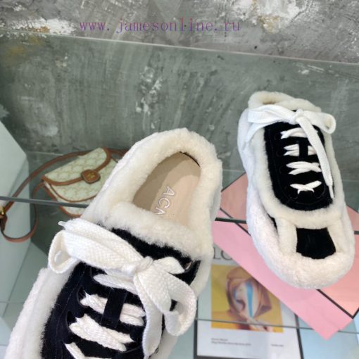 Acne Autumn/Winter ️ Autumn/Winter really needs a pair of cute fur shoes to become a fashion3x5j573f - Image 6