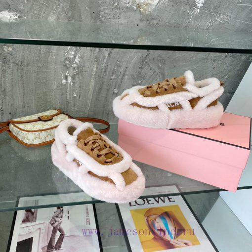Acne Autumn/Winter ️ Autumn/Winter really needs a pair of cute fur shoes to become a fashionkp2ga1qw - Image 8