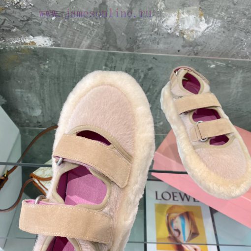 Acne Autumn/Winter ️ Autumn/Winter really needs a pair of cute fur shoes to become a fashionm569xe32 - Image 5