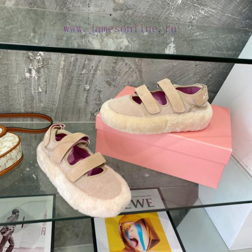 Acne Autumn/Winter ️ Autumn/Winter really needs a pair of cute fur shoes to become a fashionm569xe32 - Image 8