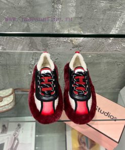 Acne autumn and winter fur lining style ️ It's really necessary to wear a pair of cute fur s2vvo7abm