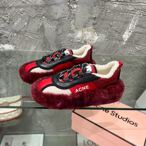 Acne autumn and winter fur lining style ️ It's really necessary to wear a pair of cute fur s2vvo7abm - Image 3