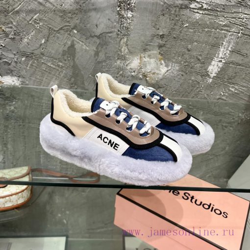 Acne autumn and winter fur lining style ️ It's really necessary to wear a pair of cute fur sp5xrv5hh - Image 4