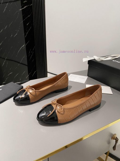 CHANEL Classic Ballet Shoes 🩰Leather bottomSIZE34 35 35.5 36 36.5 37 37.5 38 38.5 39 39.5 40v0pv798v - Image 4