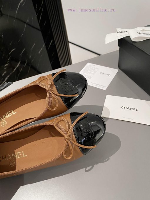 CHANEL Classic Ballet Shoes 🩰Leather bottomSIZE34 35 35.5 36 36.5 37 37.5 38 38.5 39 39.5 40v0pv798v - Image 5