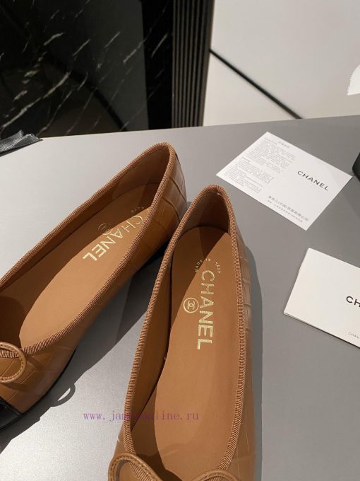 CHANEL Classic Ballet Shoes 🩰Leather bottomSIZE34 35 35.5 36 36.5 37 37.5 38 38.5 39 39.5 40v0pv798v - Image 10