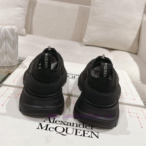 Top qualityMcq * McQueen 2023 new front zipper thick soled shoesBeef Noodle Sheep IP Bottom 1npu4coc - Image 10