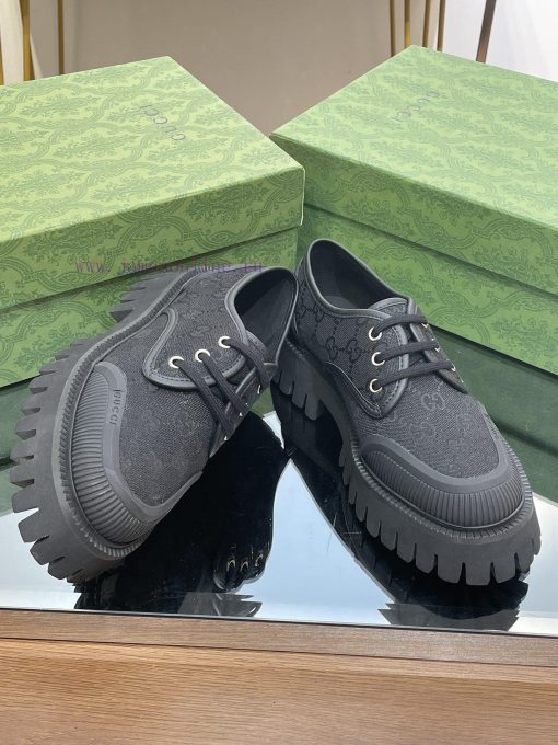 23 Gucci Thick Bottom GG Lace Couple Shoes Original Custom 11 RemakesThe purchasing agent lepsf1u4o8 - Image 7