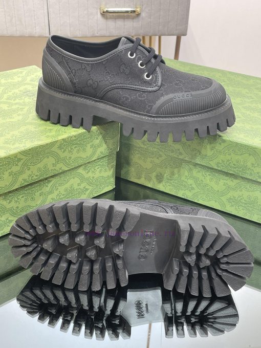 23 Gucci Thick Bottom GG Lace Couple Shoes Original Custom 11 RemakesThe purchasing agent lepsf1u4o8 - Image 10