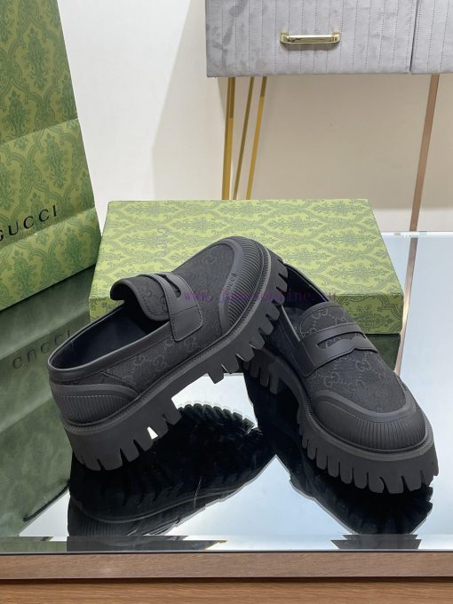 23 Gucci Thick soled GG Couple Shoes Academy Style Retro Casual Shoes Original Custom 11 Remqfpo0gv8 - Image 8
