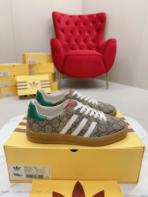 . The Guccix adidas Original cross-border collaboration German training sports shoe features0tmf8z9y - Image 3