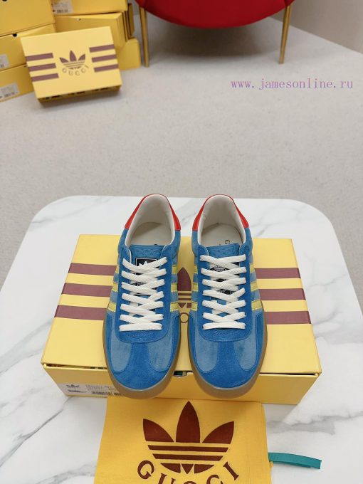 . The Guccix adidas Original cross-border collaboration German training sports shoe featurestgfhk2ij