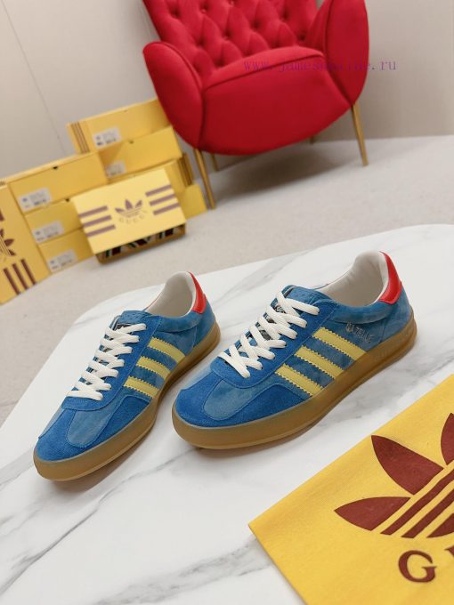 . The Guccix adidas Original cross-border collaboration German training sports shoe featurestgfhk2ij - Image 7