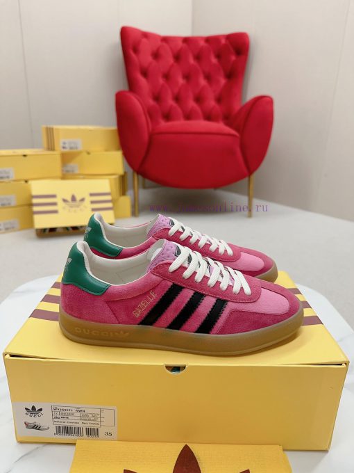 . The Guccix adidas Original cross-border collaboration German training sports shoe features3fjvwhvj - Image 3