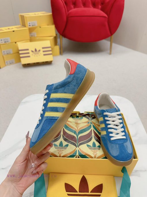 . The Guccix adidas Original cross-border collaboration German training sports shoe featurestgfhk2ij - Image 8
