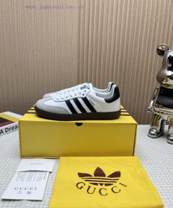 Newly upgraded pair of adidas x Gucci joint sports shoes, couple's casual board shoes, popul9z551ter